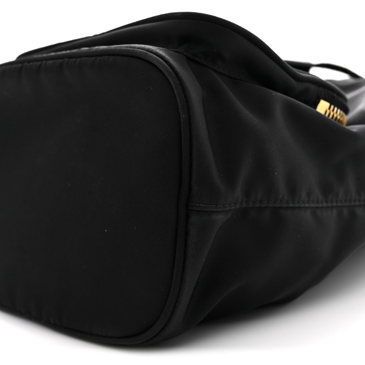 Prada Re-Nylon Duet Drawstring Shoulder Bag Black 9 of 10