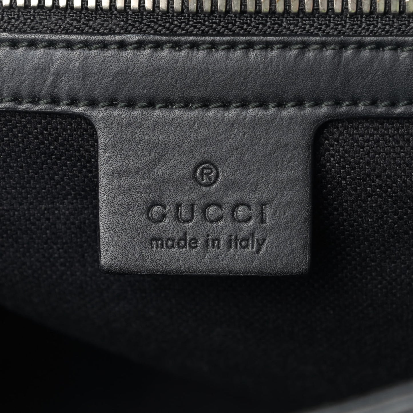 GG Supreme Monogram Web Flap Messenger Bag Black Grey