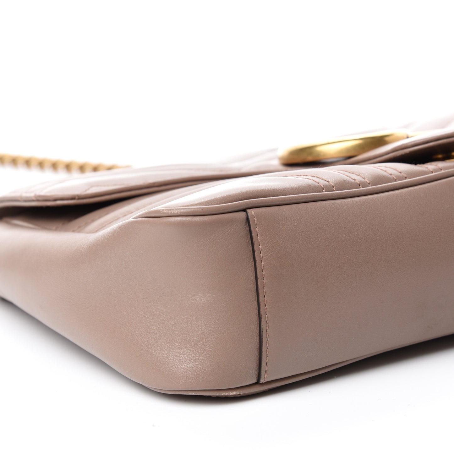 Calfskin Matelasse Medium GG Marmont Shoulder Bag Porcelain Rose