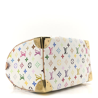 Louis Vuitton Monogram Multicolor Speedy 30 White 4 of 9