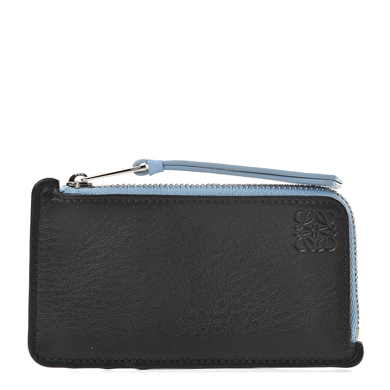Loewe Soft Calfskin Rainbow Coin Cardholder Black Multicolor 1 of 8