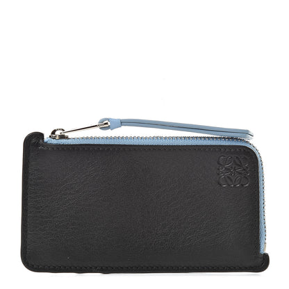 Loewe Soft Calfskin Rainbow Coin Cardholder Black Multicolor 1 of 8
