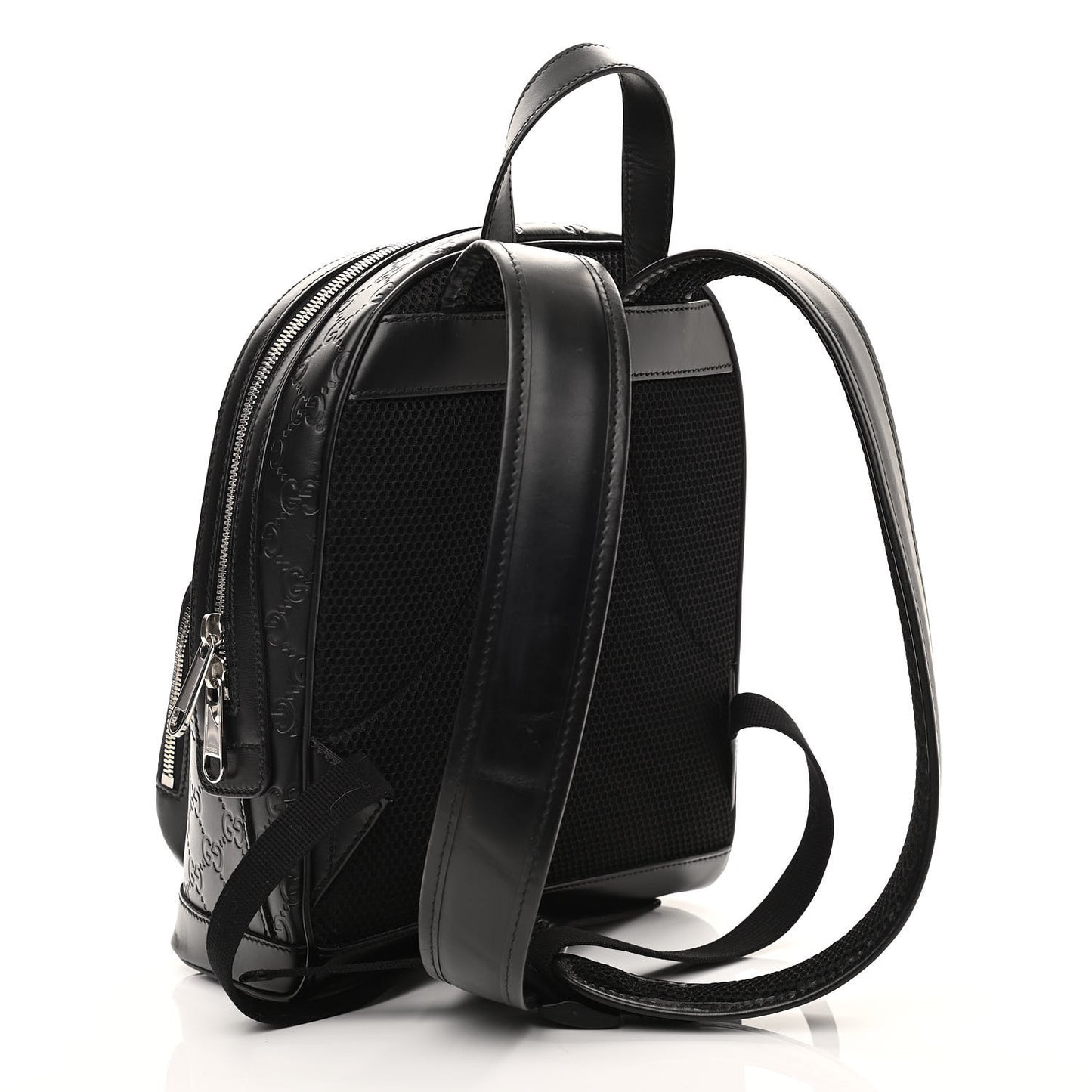 Guccissima Signature Small Day Backpack Black