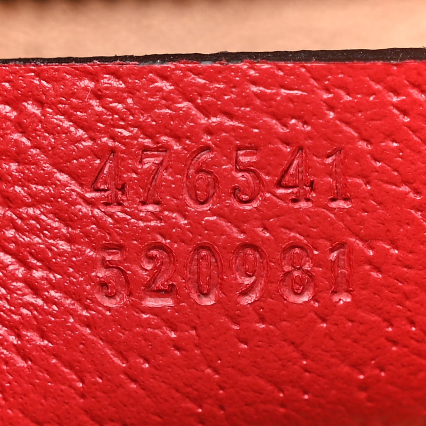 GG Supreme Monogram Small Queen Margaret Top Handle Bag Red