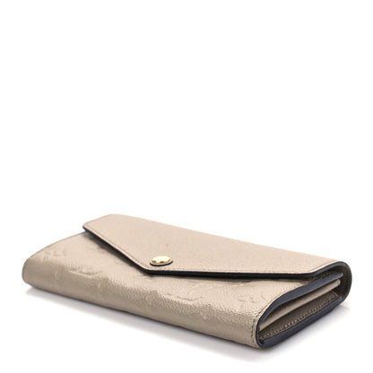 Louis Vuitton Empreinte Sarah Wallet NM Tourterelle 7 of 7
