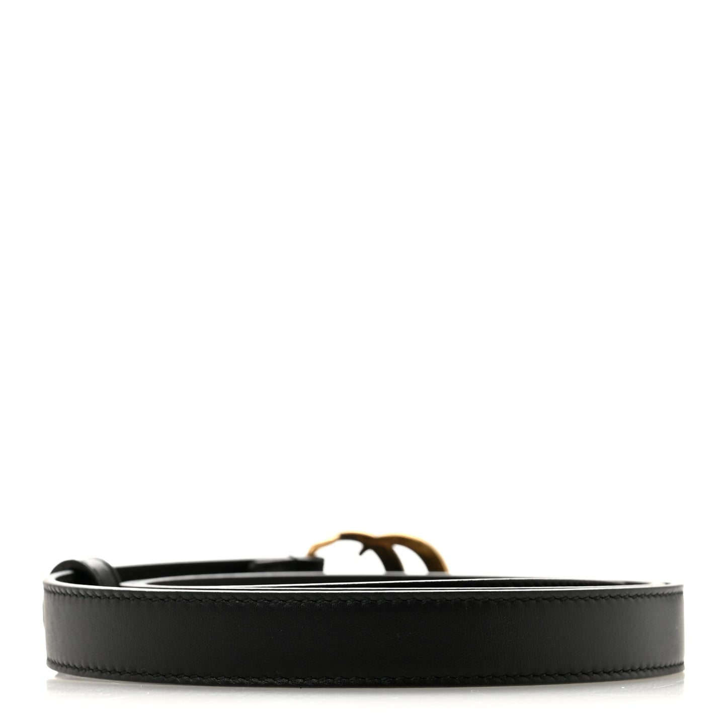 Calfskin Double G 20mm Belt 95 38 Black