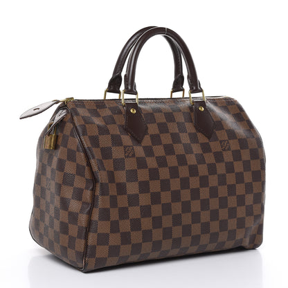 Louis Vuitton Damier Ebene Speedy 30 3 of 15