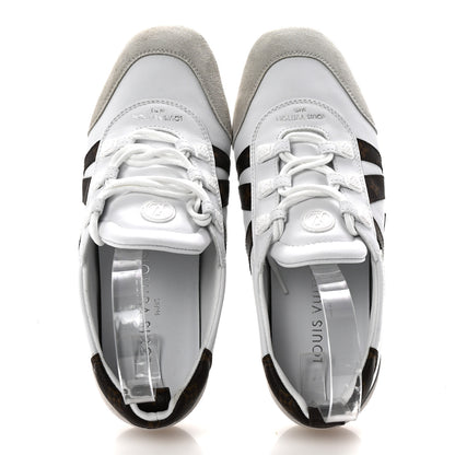 Louis Vuitton Monogram Calfskin Womens LV Sneakerina 38 White 2 of 10