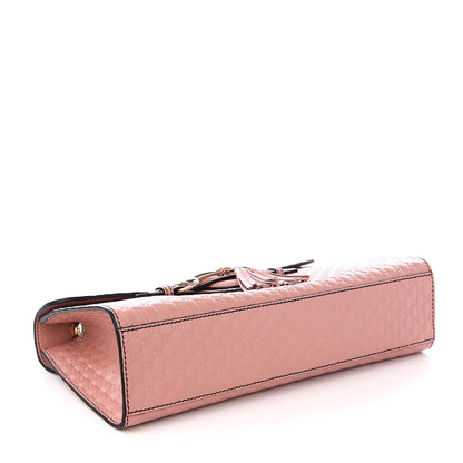 Gucci Microguccissima Medium Emily Chain Shoulder Bag Soft Pink 3 of 8