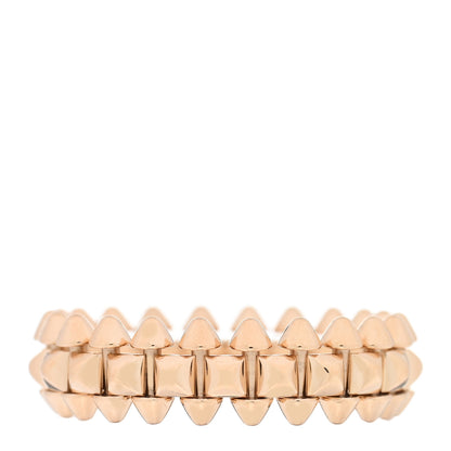 Cartier 18K Pink Gold SM Clash De Cartier Ring 53 6.5 3 of 4