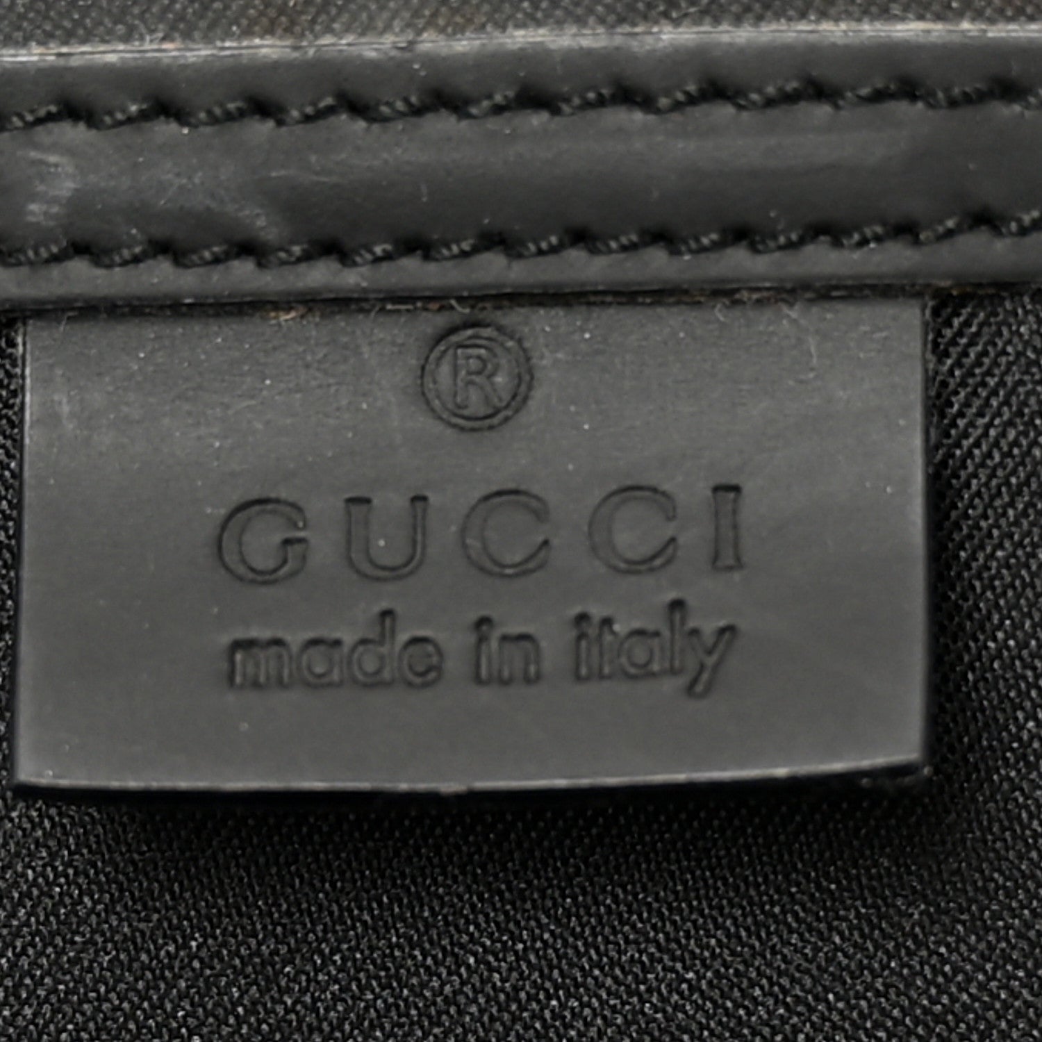Gucci Nylon Monogram Suitcase Black 6 of 14