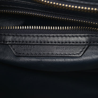 Celine Smooth Calfskin Mini Luggage Navy Blue 6 of 20