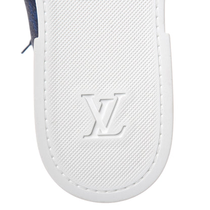 Louis Vuitton Monogram Match Up Sneakers 7 Pacific Blue 6 of 9