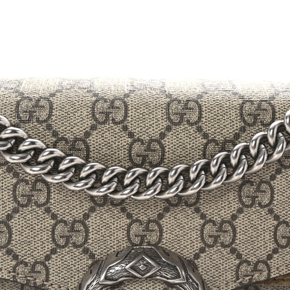 Gucci GG Supreme Monogram Small Dionysus Shoulder Bag Taupe 8 of 10