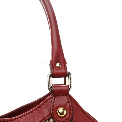 Gucci Monogram Large Sukey Tote Dark Red 9 of 12