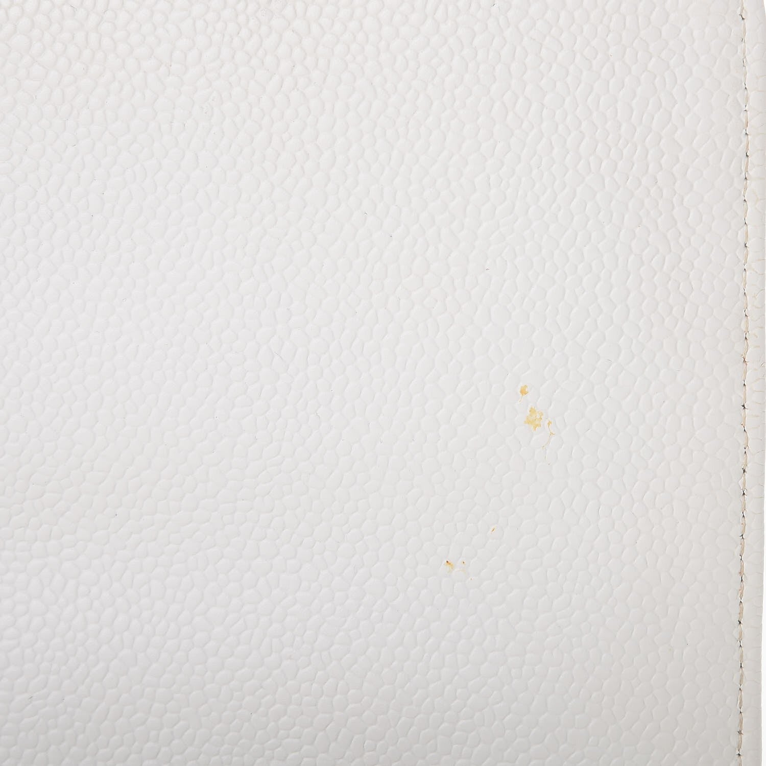 Chanel Caviar Quilted Jumbo Single Flap White 10 of 14