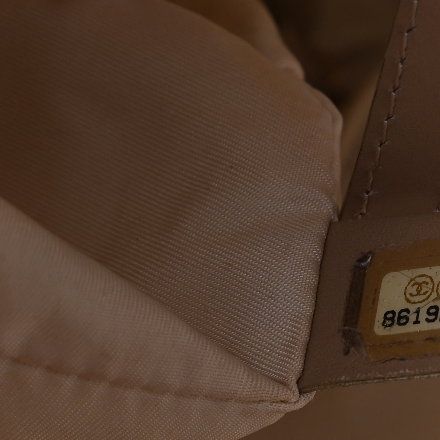 Nylon Medium Travel Tote Beige