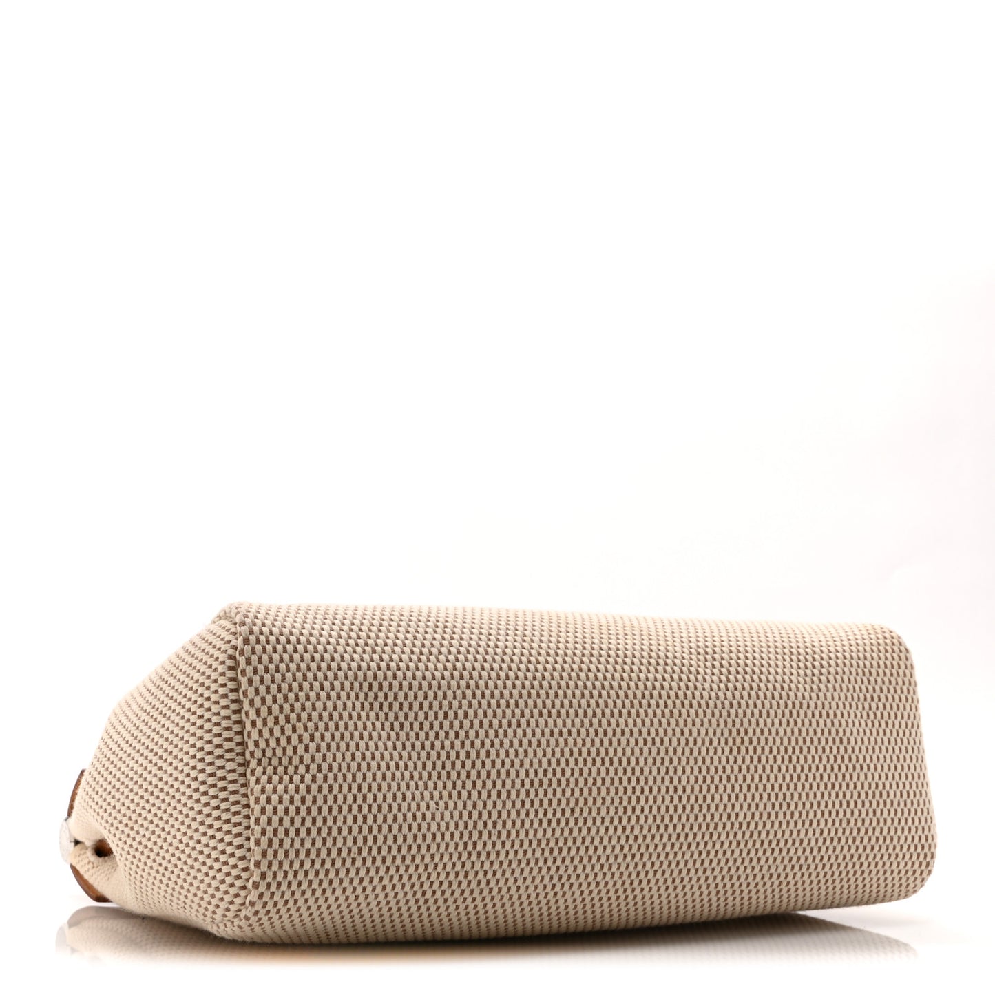 Toile Vache Calfskin Herbag 30 PM Black Natural