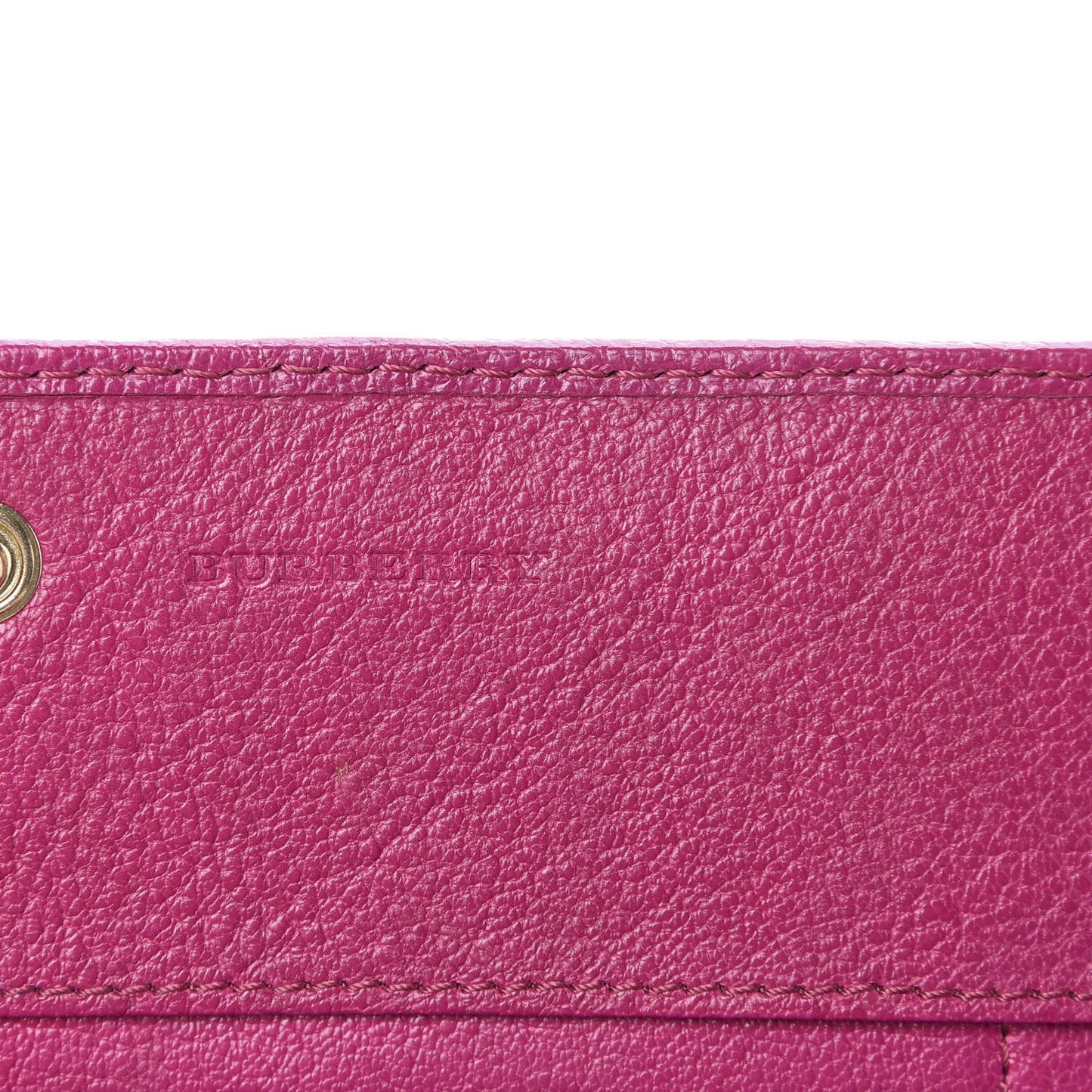 Haymarket Check Continental Wallet Rhubarb Pink