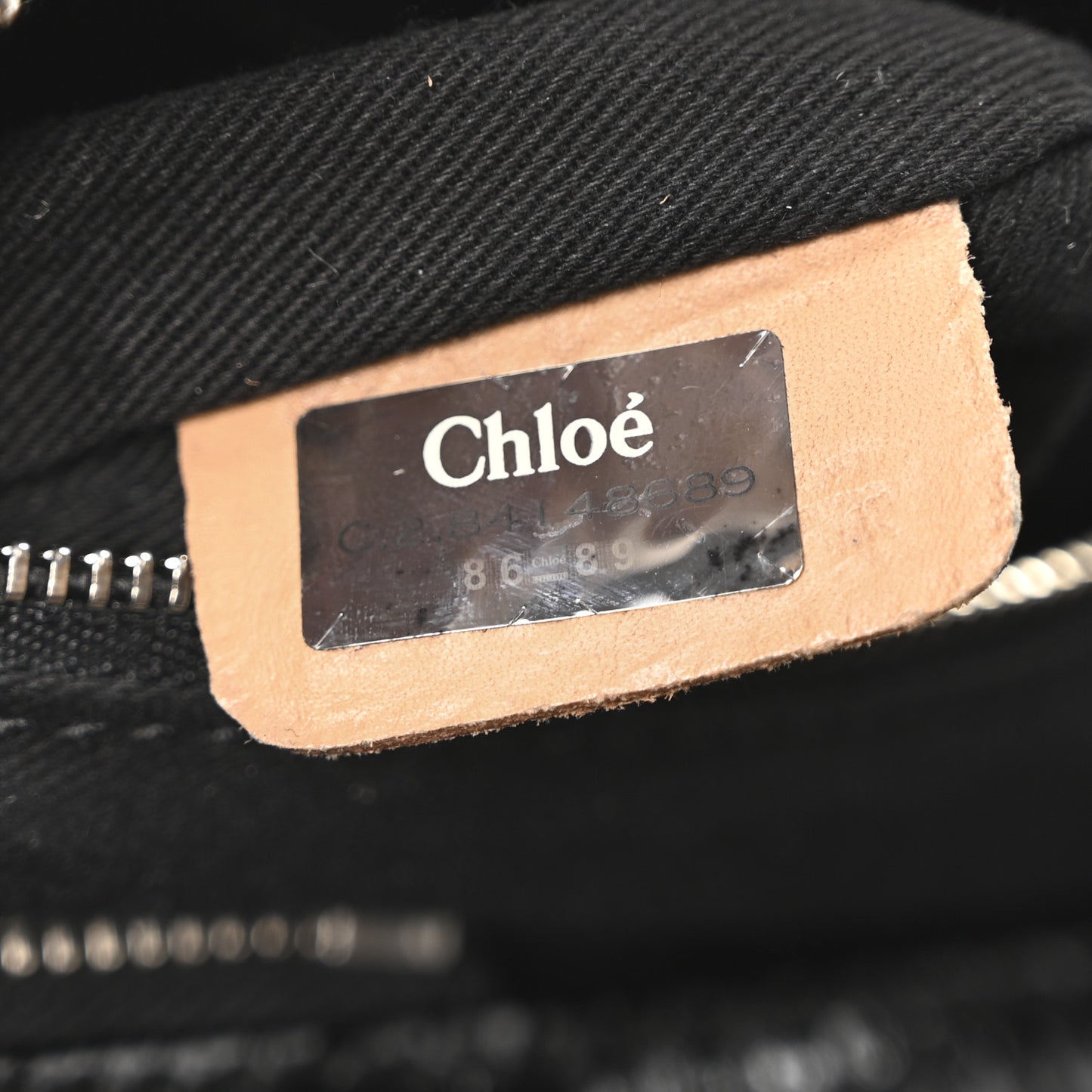 Crinkled Patent Medium Paddington Satchel Black