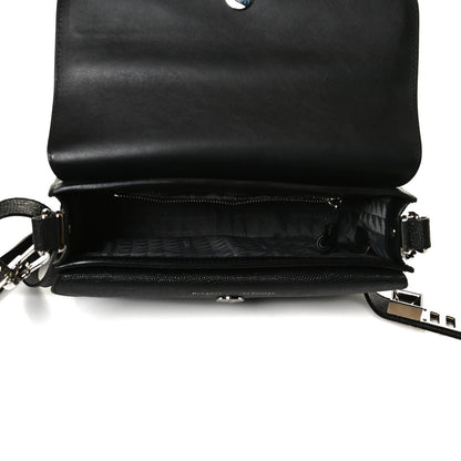 Proenza Schouler Calfskin Lizard Embossed Mini PS11 Classic Shoulder Bag Black 5 of 13
