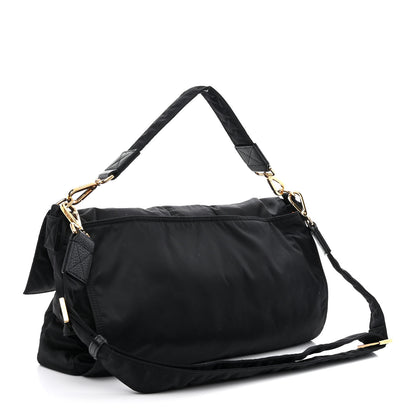 Fendi X PORTER Nylon XL Belt Baguette Bag Black 3 of 13