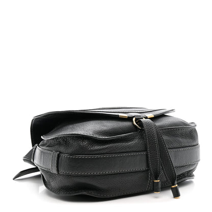 Chloe Calfskin Medium Marcie Round Crossbody Bag Black 4 of 16