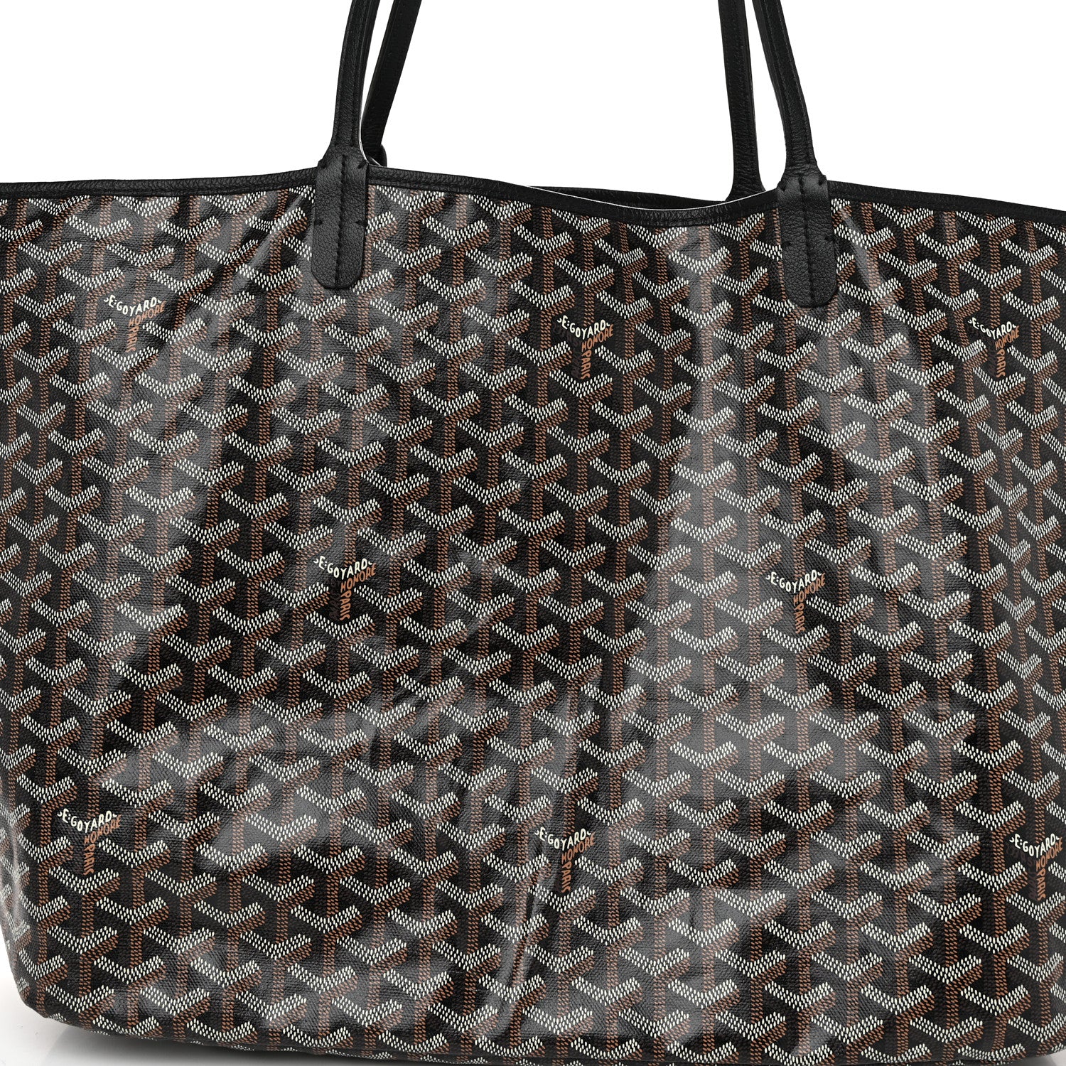 Goyard Goyardine Saint Louis GM Black 9 of 13