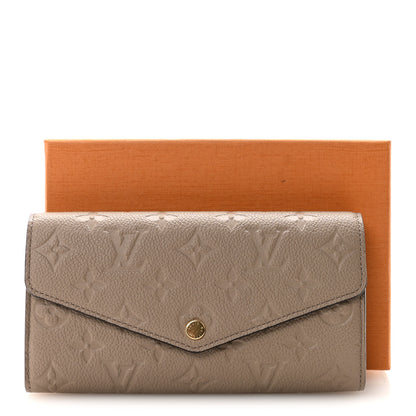 Louis Vuitton Empreinte Sarah Wallet Tourterelle 7 of 7