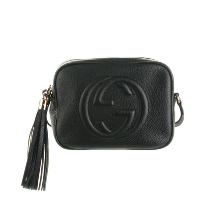 Gucci Pebbled Calfskin Small Soho Disco Bag Black 1 of 7