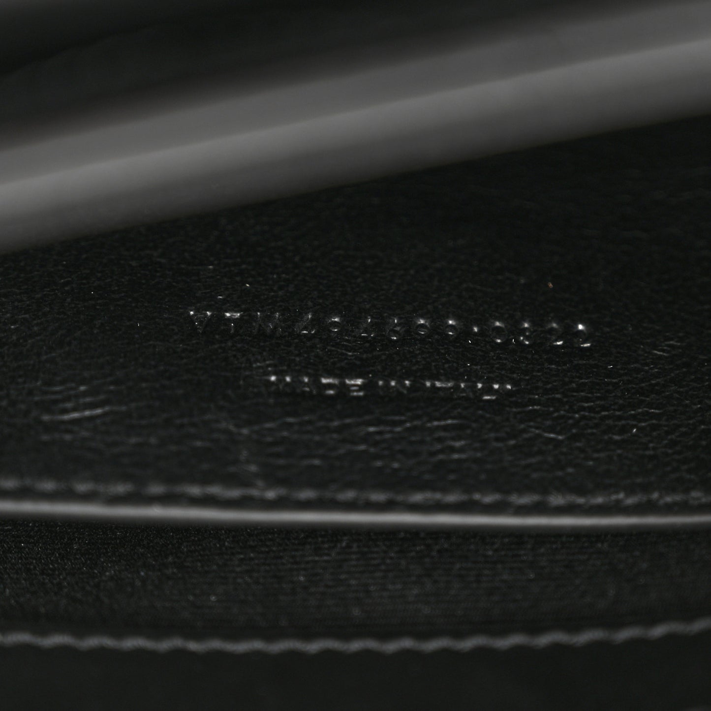 Calfskin Y Quilted Monogram Monochrome Small Loulou Chain Satchel Black
