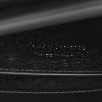 Saint Laurent Calfskin Y Quilted Monogram Monochrome Small Loulou Chain Satchel Black 7 of 11