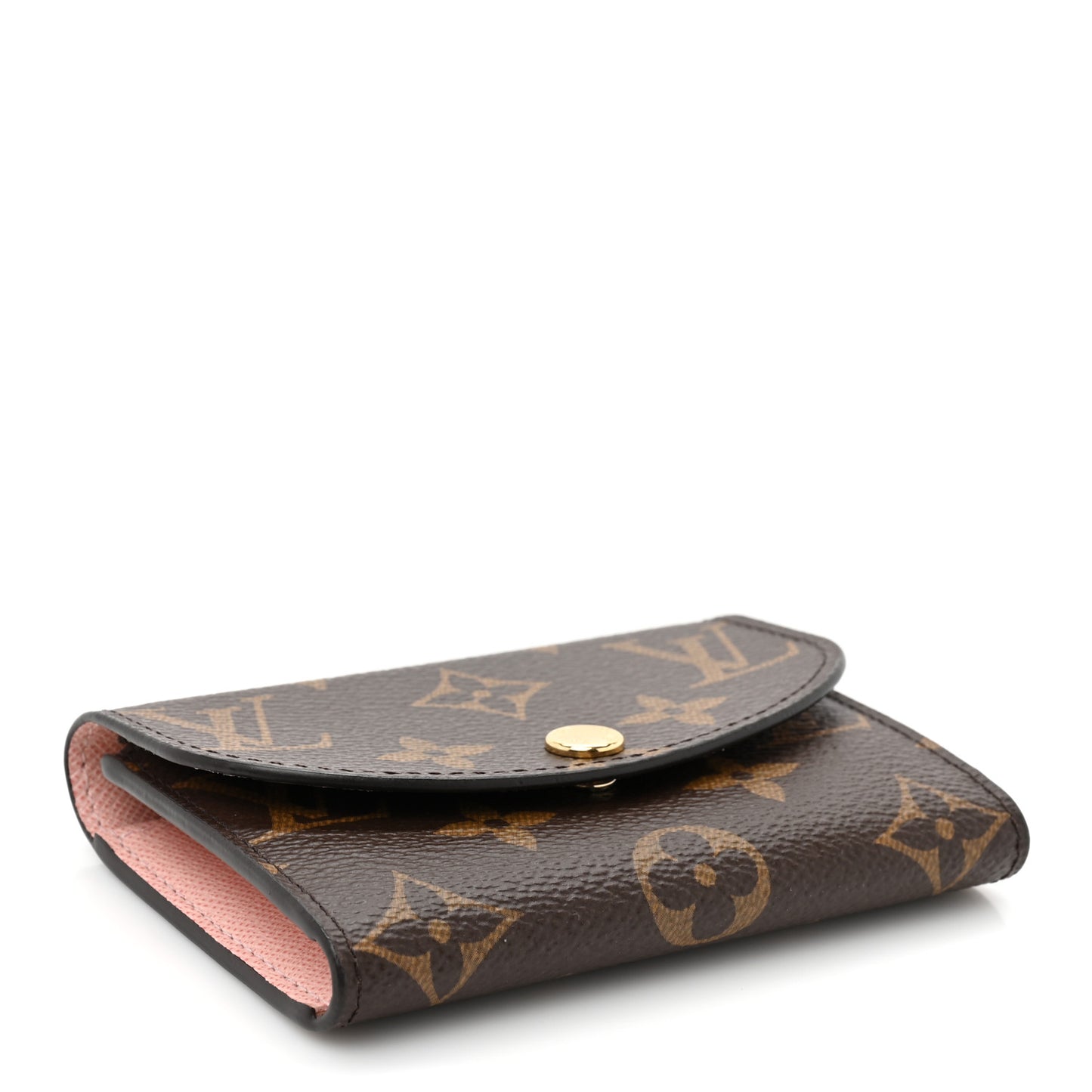 Monogram Rosalie Coin Purse Rose Ballerine