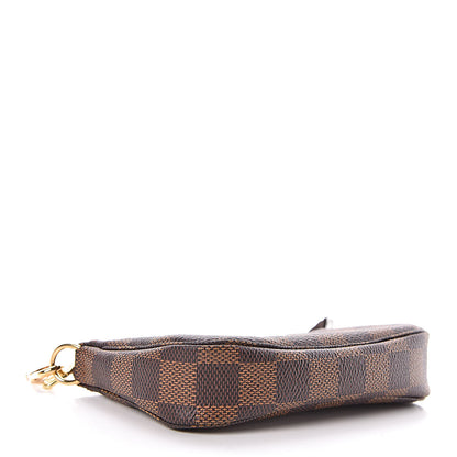 Louis Vuitton Damier Ebene Mini Pochette Accessories 4 of 10