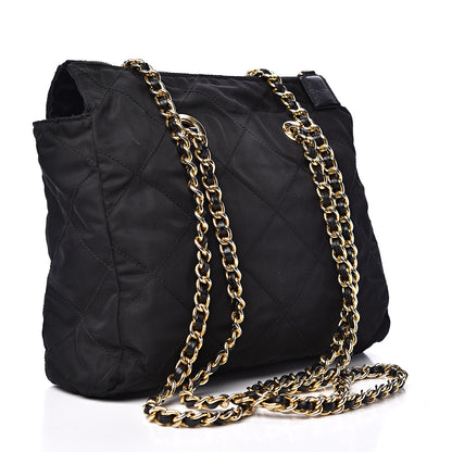 Prada Tessuto Nylon Quilted Impunturado Bag Black 2 of 13
