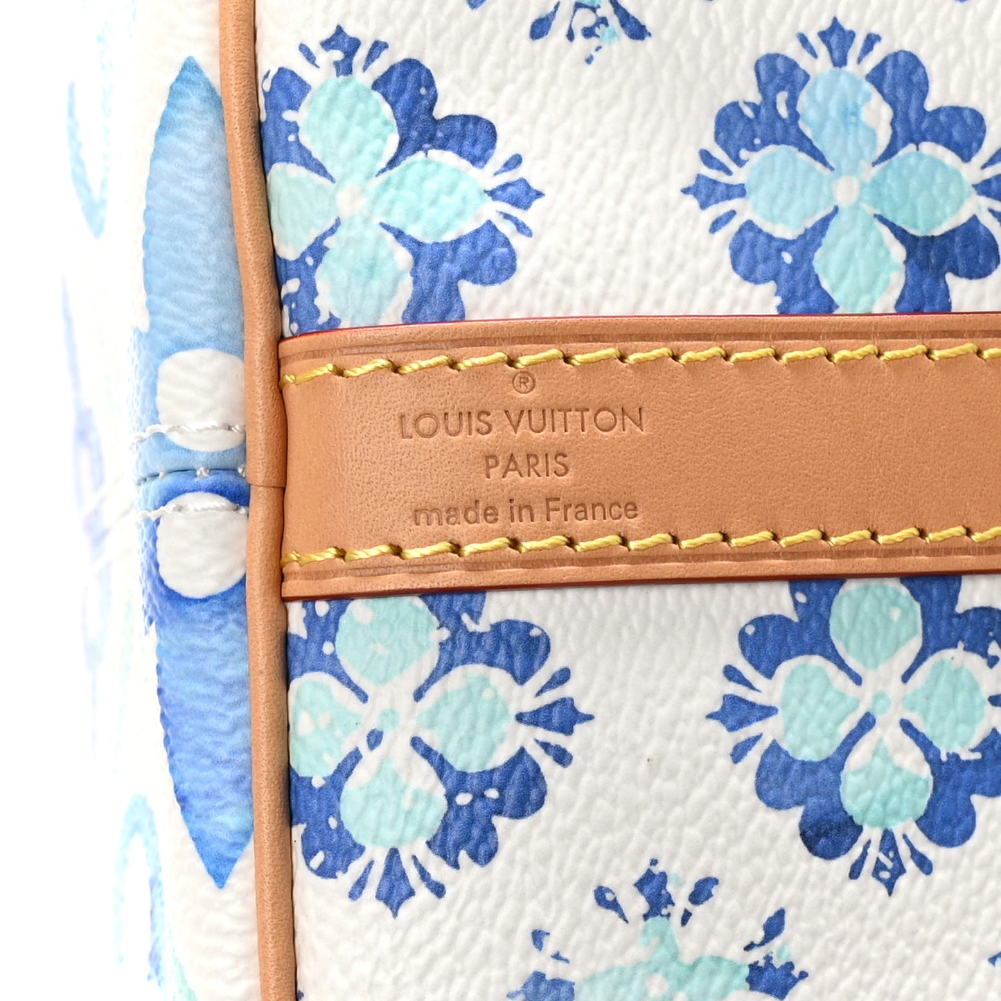 Monogram Tiles By The Pool Speedy Bandouliere 25 Lagoon Blue