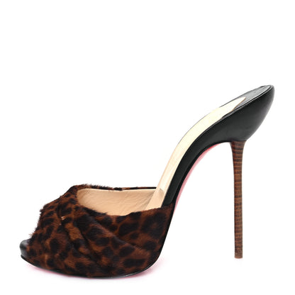 Christian Louboutin Leopard 130 Pumps 40 1 of 8