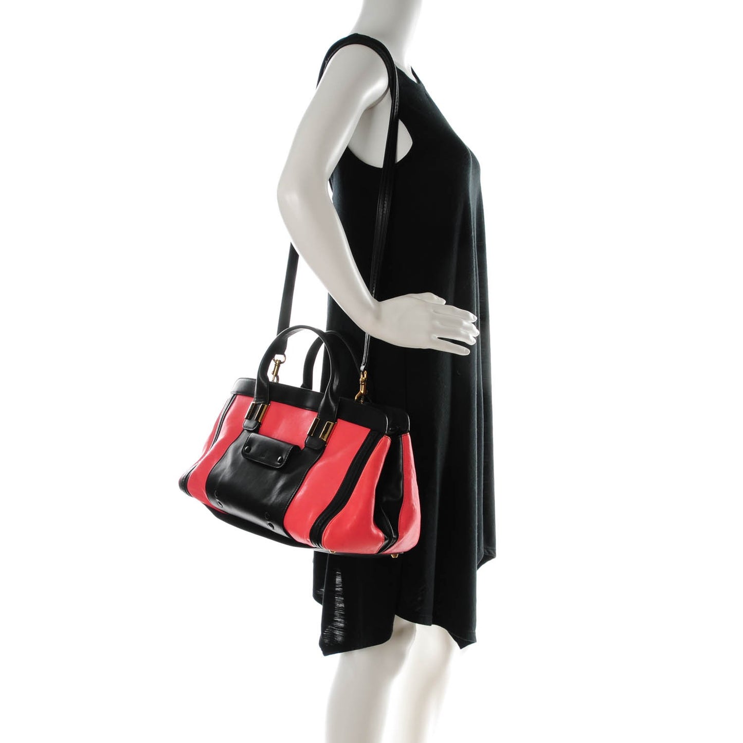 Calfskin Medium Alice Satchel Paradise Pink