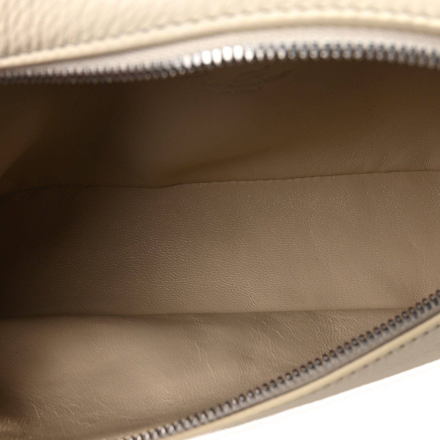 Loro Piana Tender Calfskin L19 Extra Pocket Pouch Whisper White 5 of 9