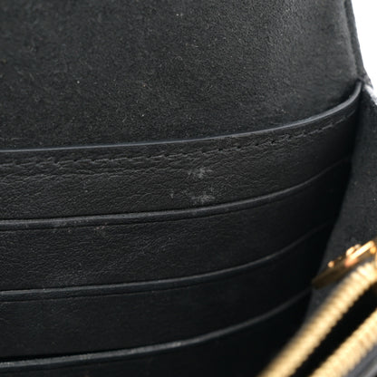 Louis Vuitton Damier Ebene Vavin Chain Wallet Black 11 of 13