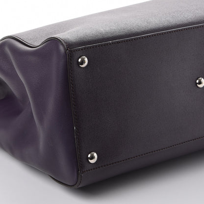Fendi Vitello Elite Regular 2Jours Tote Ametista 8 of 11