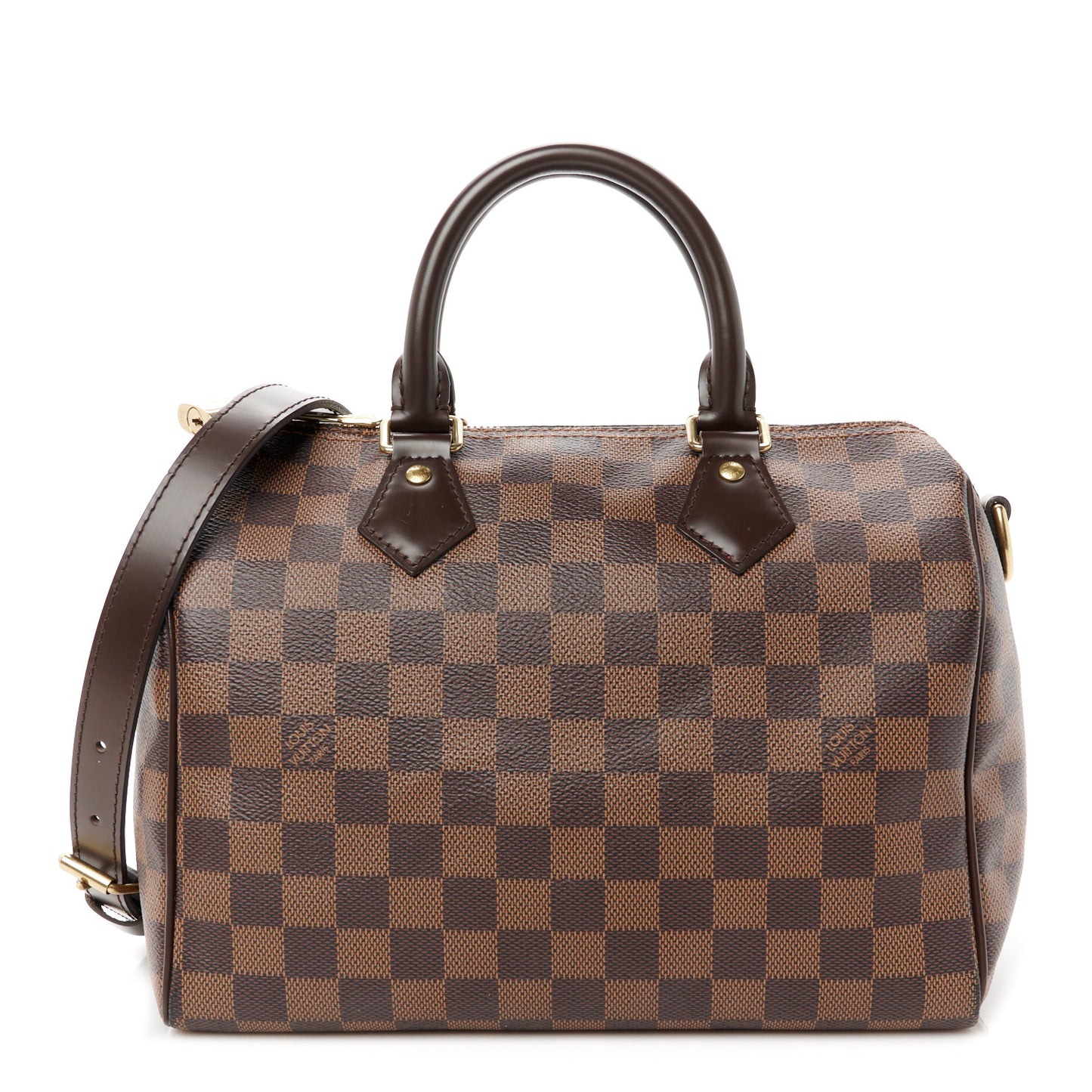 Damier Ebene Speedy Bandouliere 25
