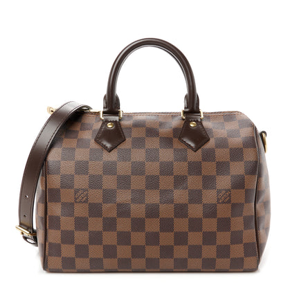 Louis Vuitton Damier Ebene Speedy Bandouliere 25 1 of 11