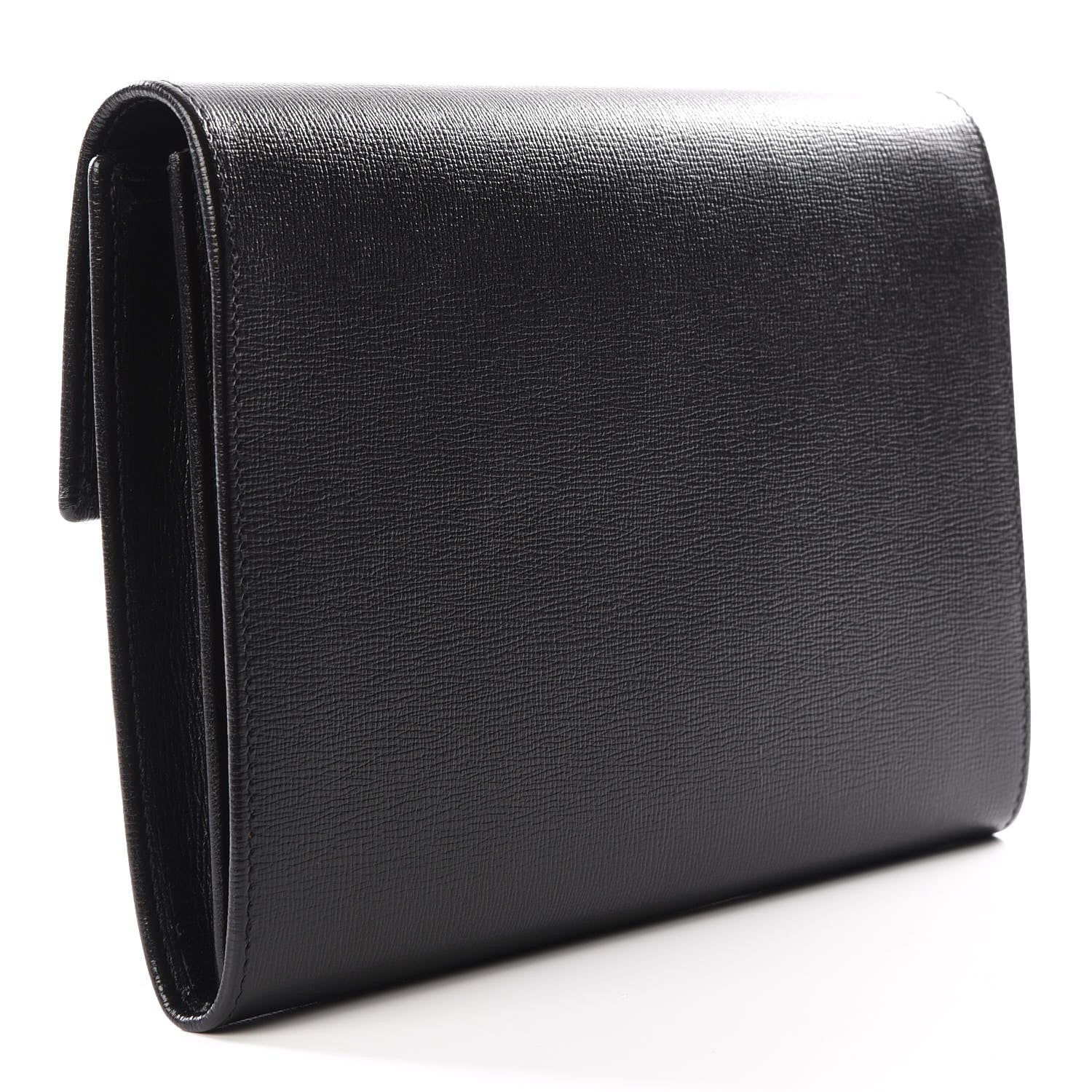 Gucci Azalea Calfskin Marina Clutch Black 2 of 9