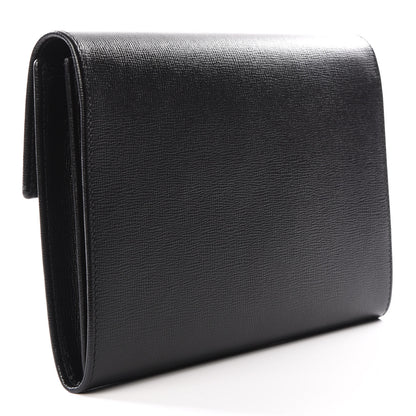 Gucci Azalea Calfskin Marina Clutch Black 2 of 9