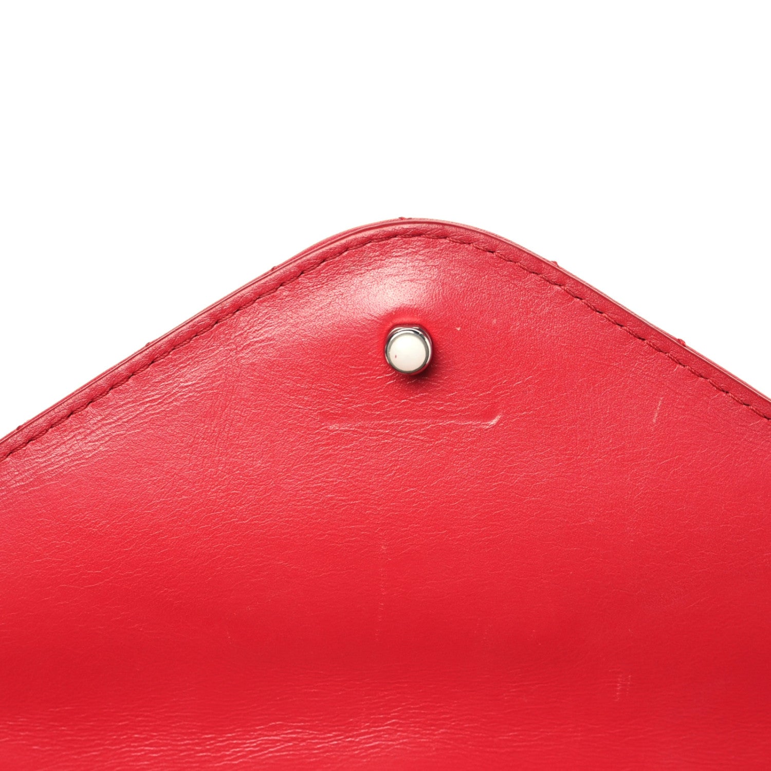 Louis Vuitton Calfskin New Wave Chain PM Scarlet 9 of 10