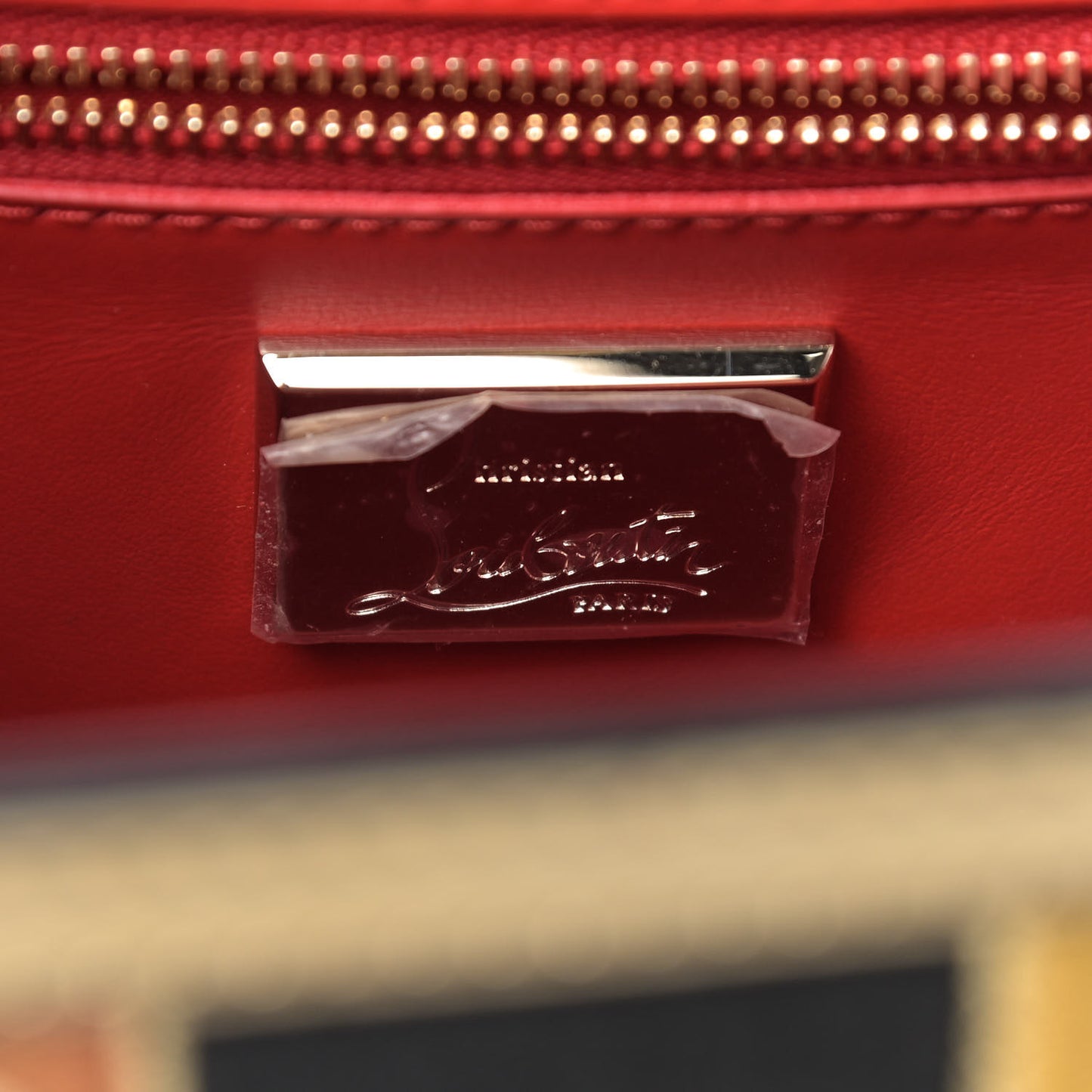 Calfskin Embroidered Small Paloma Multicolor