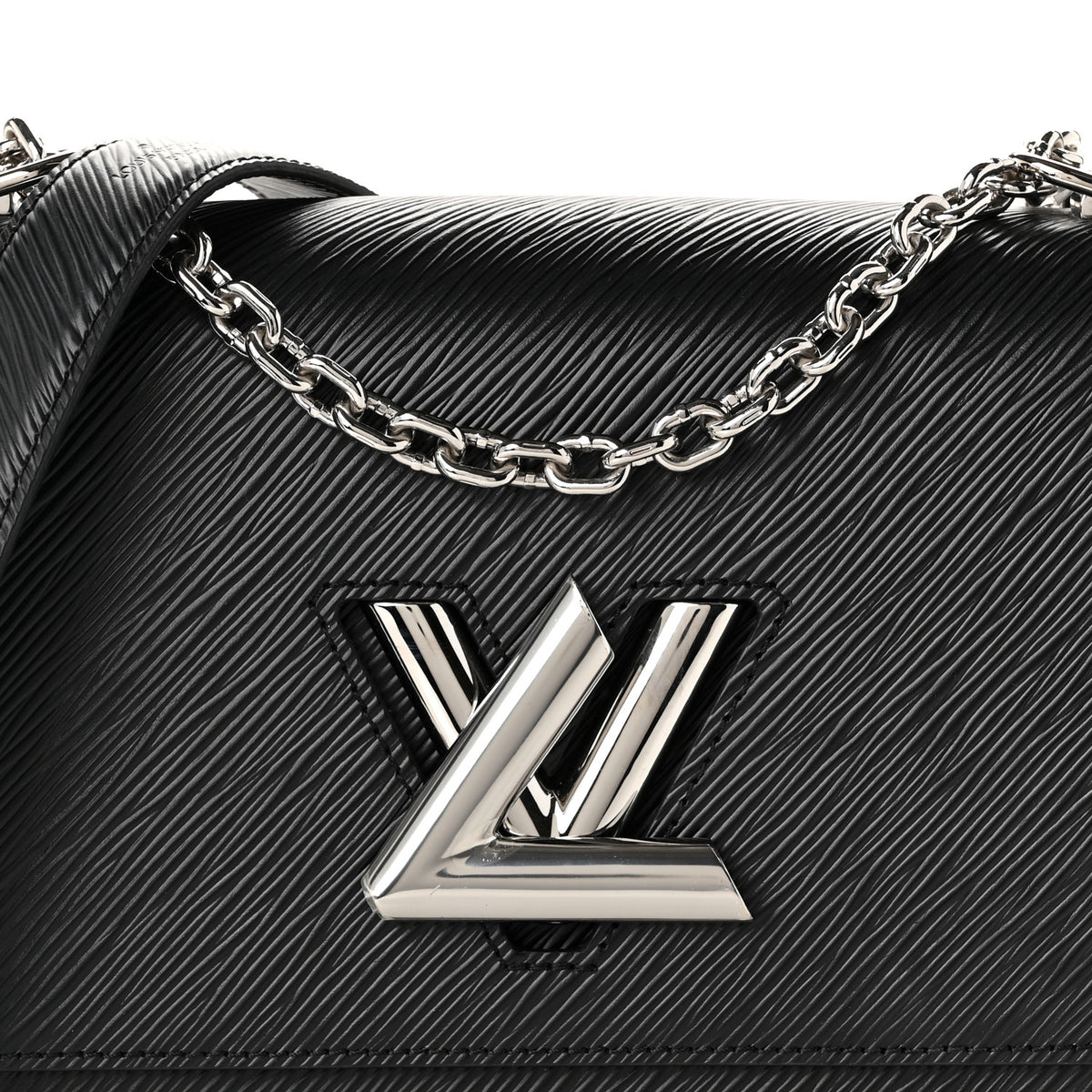 Epi Twist Shoulder Bag MM Black
