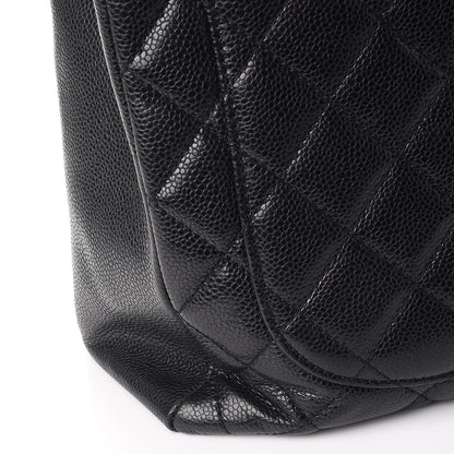 Chanel Caviar Quilted Grand Shopping Tote GST Black 8 of 13