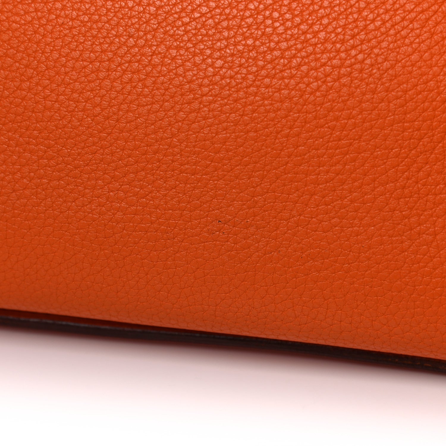 Hermes Taurillon Clemence Jypsiere 34 Orange 32 of 37